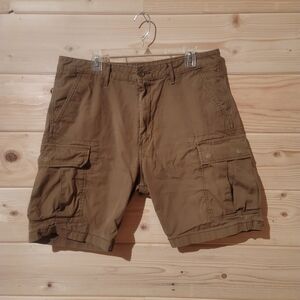 Levi's Men's Cargo Shorts - Brown Size 36x9